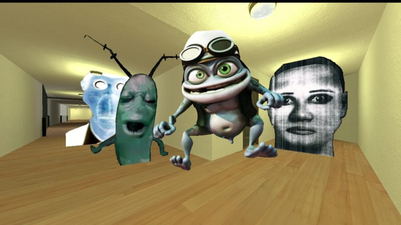POV MY NAME IS AHUUUGH CRAZY FROG OBUNGA IN HOTEL #gmod  #nextbots
