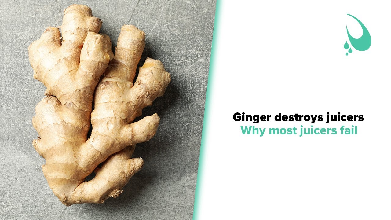 Ginger Destroys Juicers: Why Most Juicers Fail & The Best Juicer for Ginger Shots