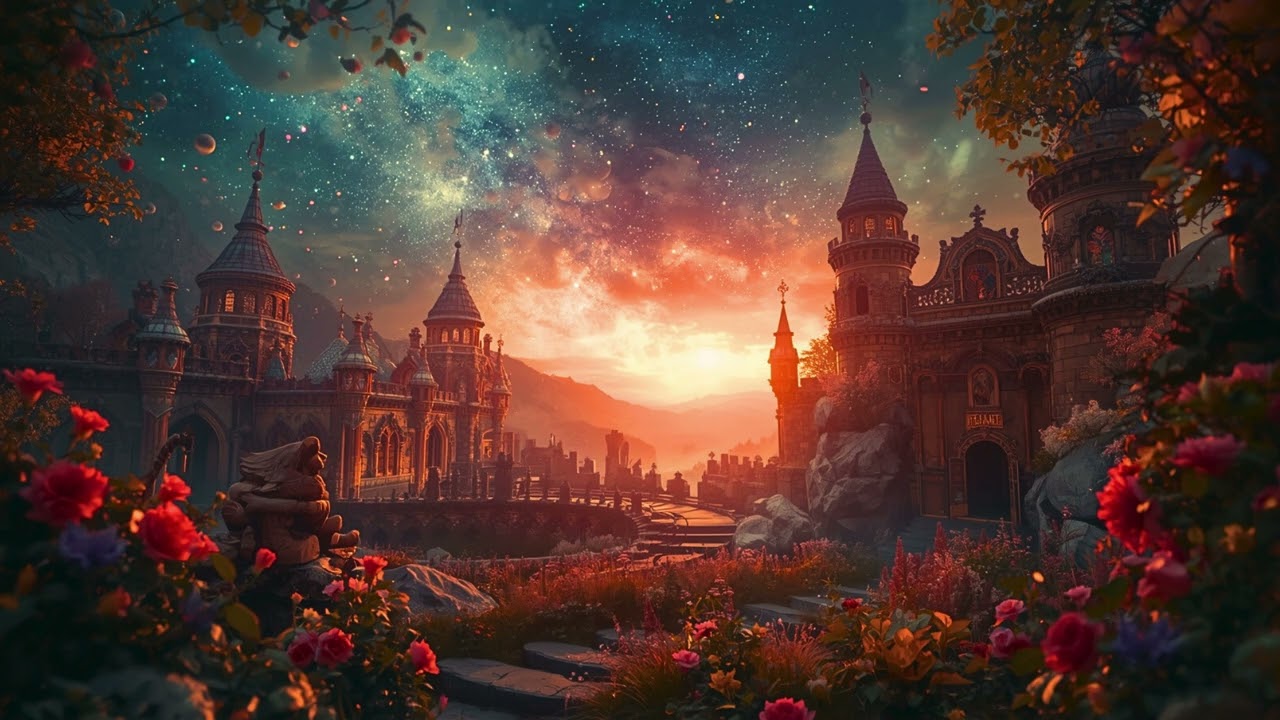 🐉 Dark Fantasy Ambience To Escape  | AD FREE | Great for Studying, Writing, & Creative Focus ✨