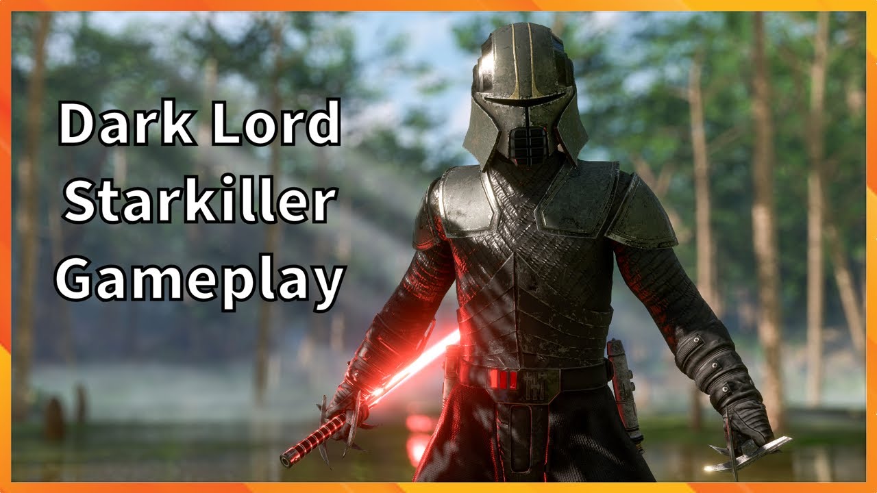 Dark Lord Starkiller Gameplay Star Wars Battlefront 2