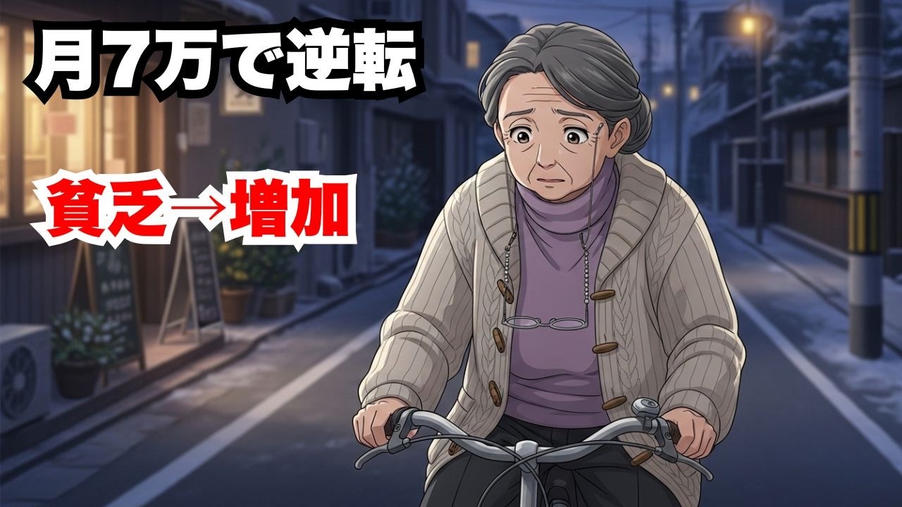 【漫画】年金月7万円。それでも貯金が増えた72歳…やめた“たった一つ”のこと