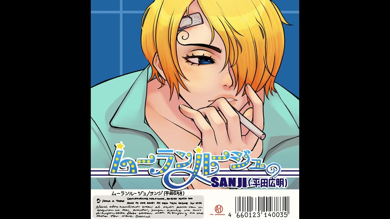 Moulin Rouge –Sanji (Redraw cover)