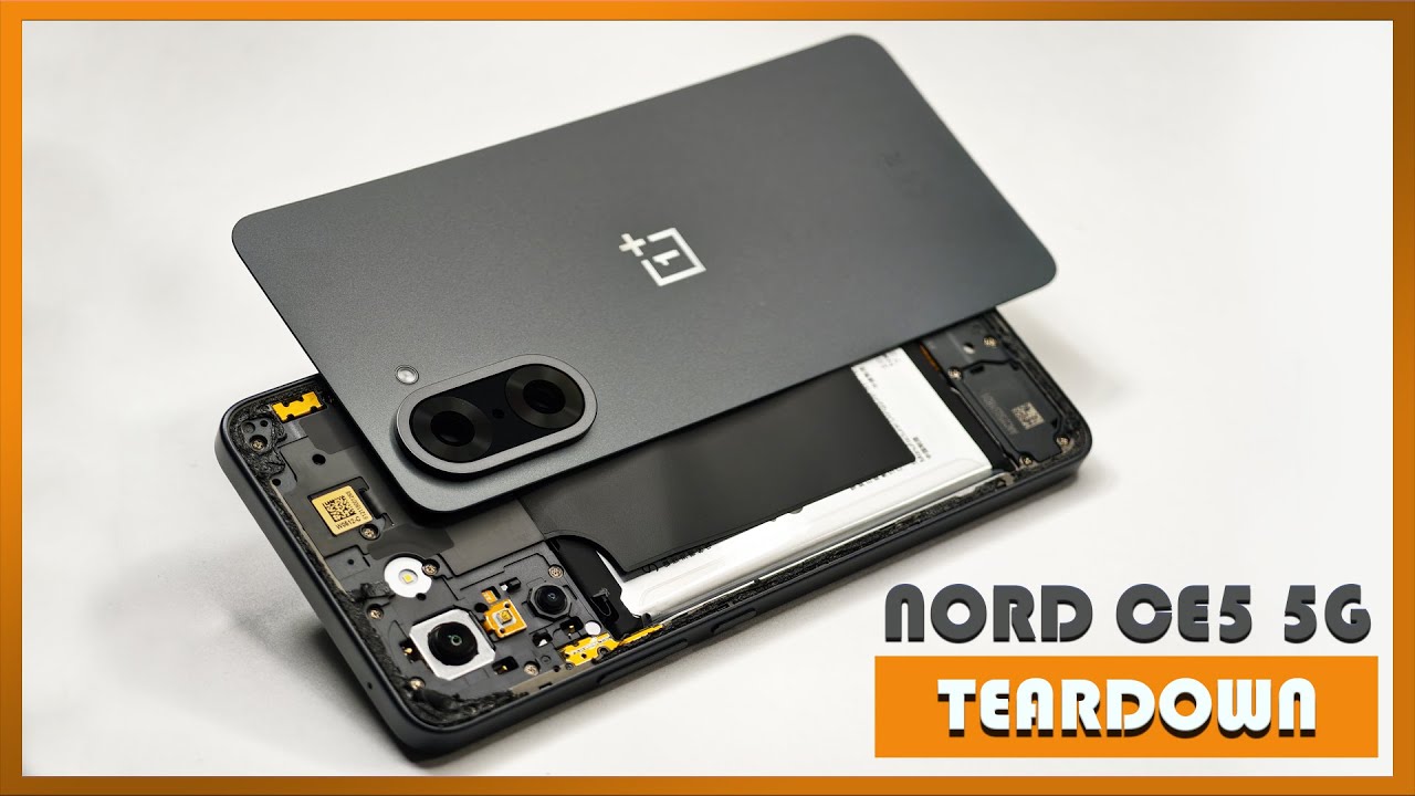 Видеообзор разборки и ремонта телефона OnePlus Nord CE5 5G