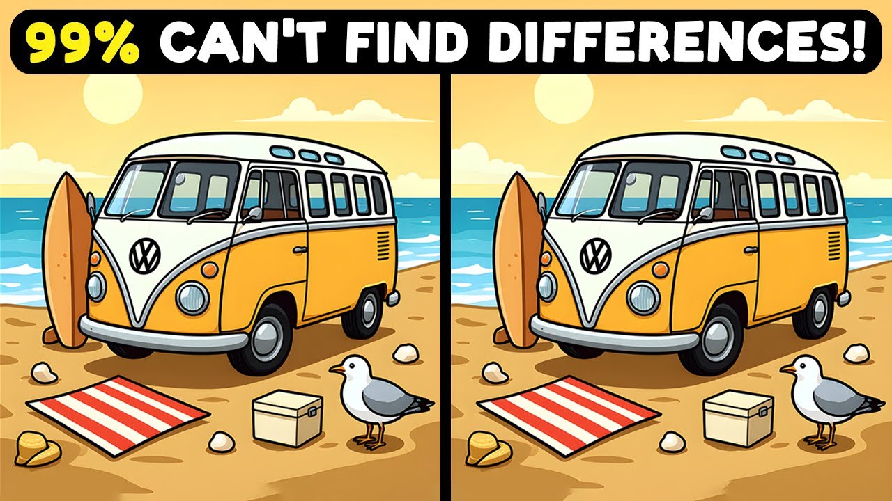 🧠🧐 Find the Differences | IQ Test Puzzle《Let’s See Your Focus》