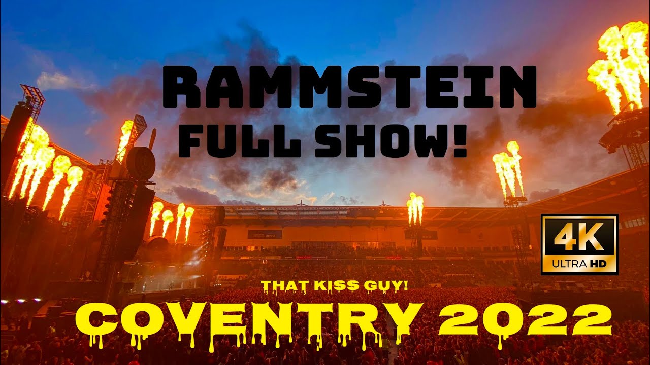Rammstein Coventry 2022 FULL SHOW
