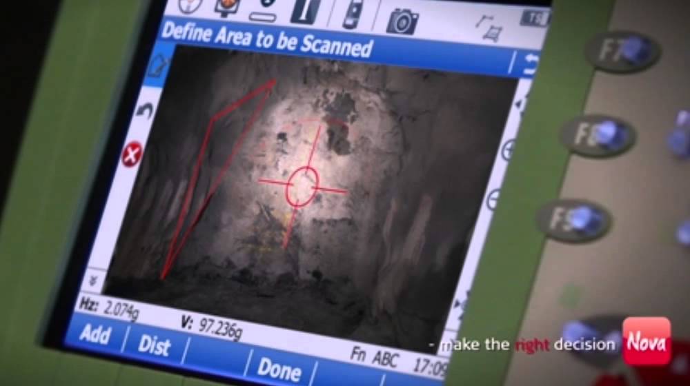 Leica Nova Tunneling