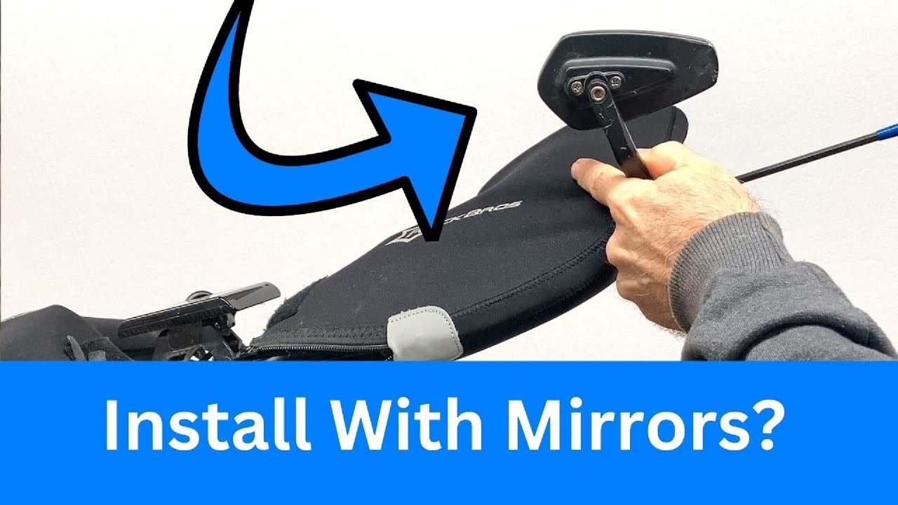 How To Install Handle Bar Mitts With End Mirrors