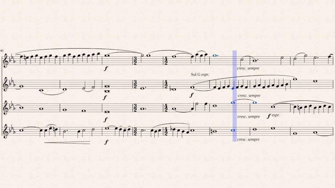 Adagio for Strings Clarinet Quartet