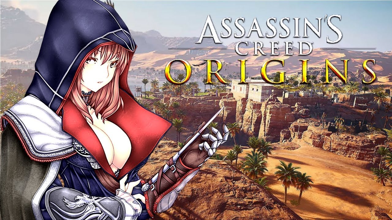【MAD】- Assassin's Creed: Origins - Anime Style 「Opening」 アサシンクリード