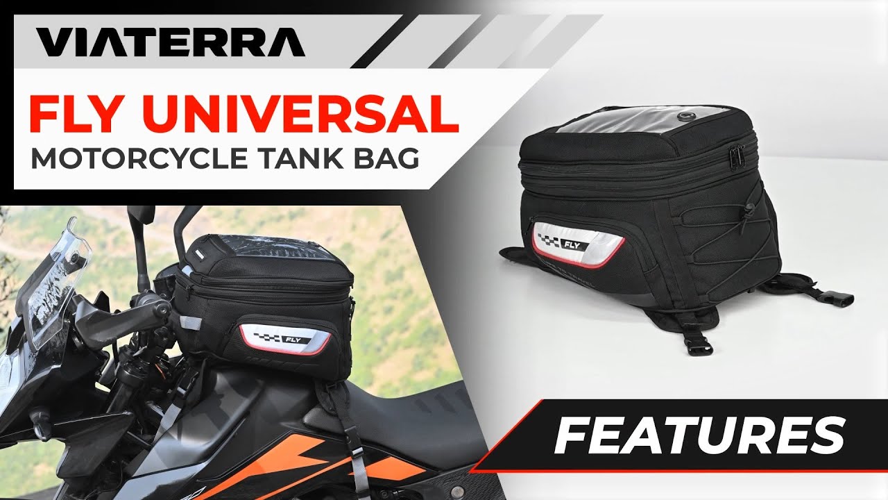 ViaTerra Fly Non Magnetic Tankbag | Features Explained | ViaTerra Gear