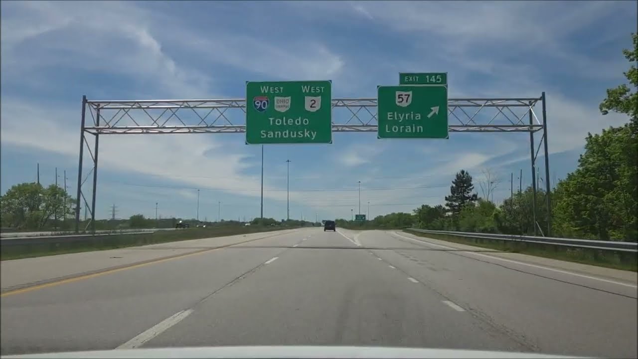 Cleveland → Huron Bridge Sounds (BOTH DIRECTIONS!) | I-90, OH-2, and US-6