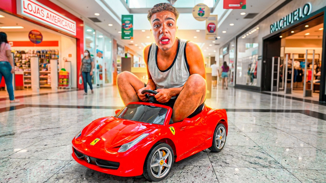 Você Já Andou Carrinho Do Shopping?
