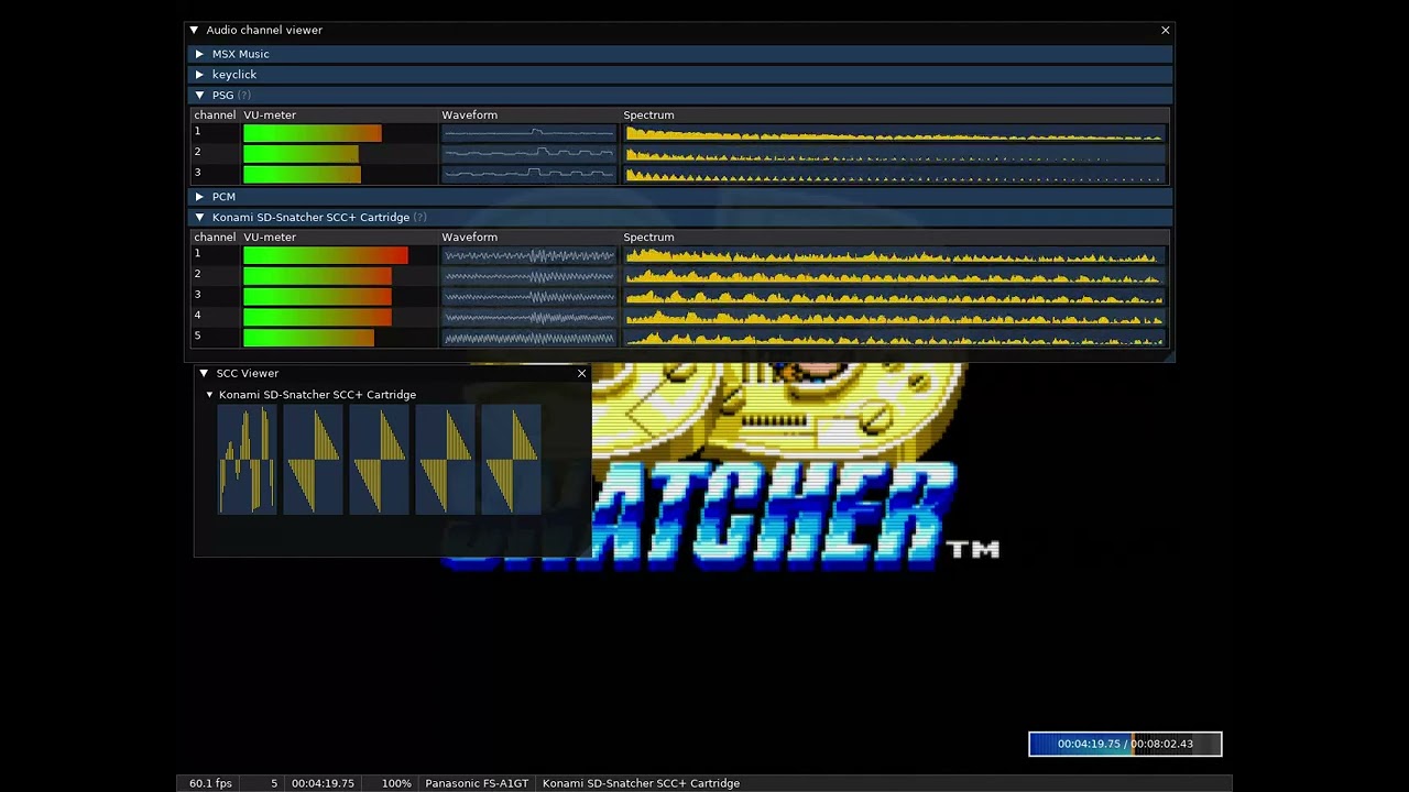 SD Snatcher intro in upcoming openMSX version