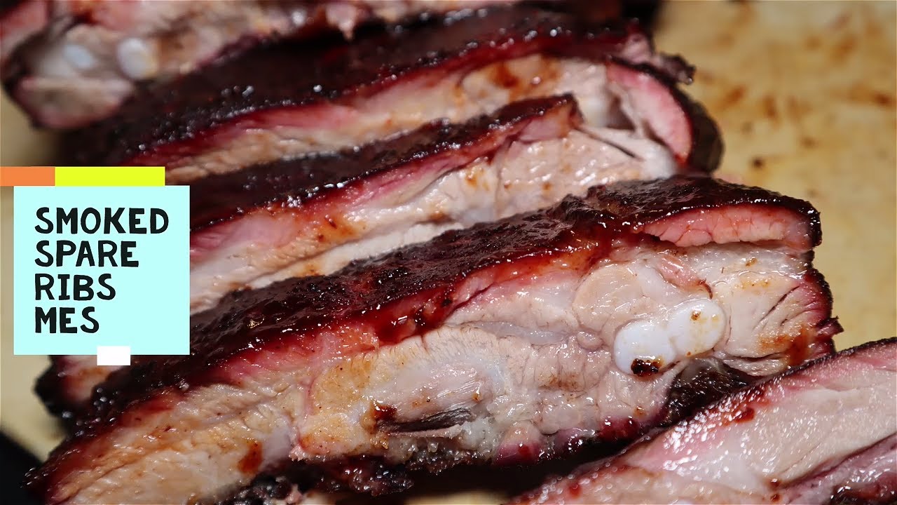 Smoked Spare Ribs (Masterbuilt Electric Smoker)