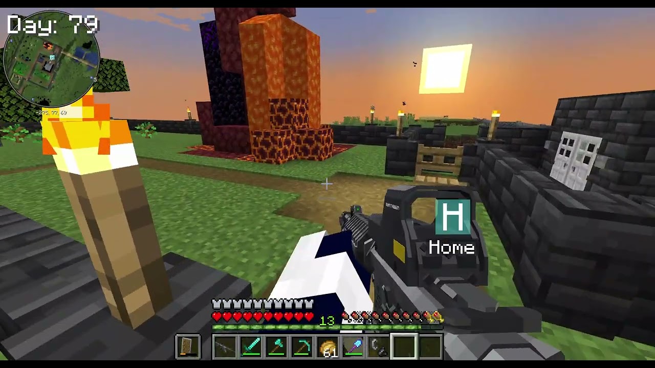 Minecraft but with guns EP 10 - The nether