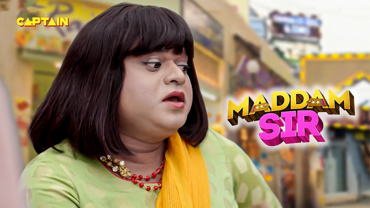 मैडम सर के मिशन के लिए बिल्लू बना औरत | Maddam Sir Comedy