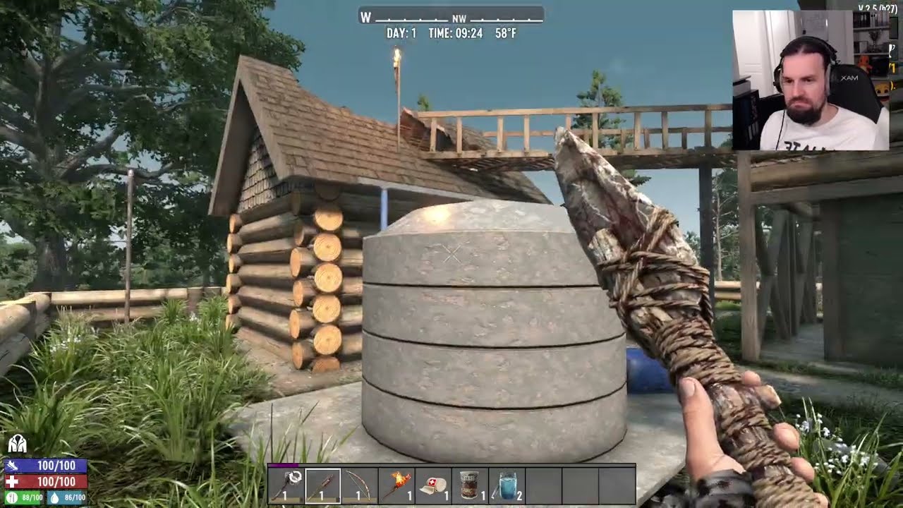 Erstes Mal in der Zombieapokalypse | 7 Days to Die | Training für 