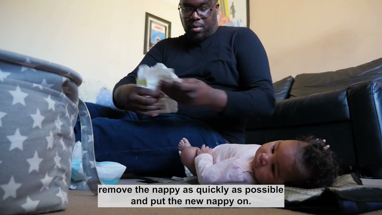 Dad Moments - Nappy change