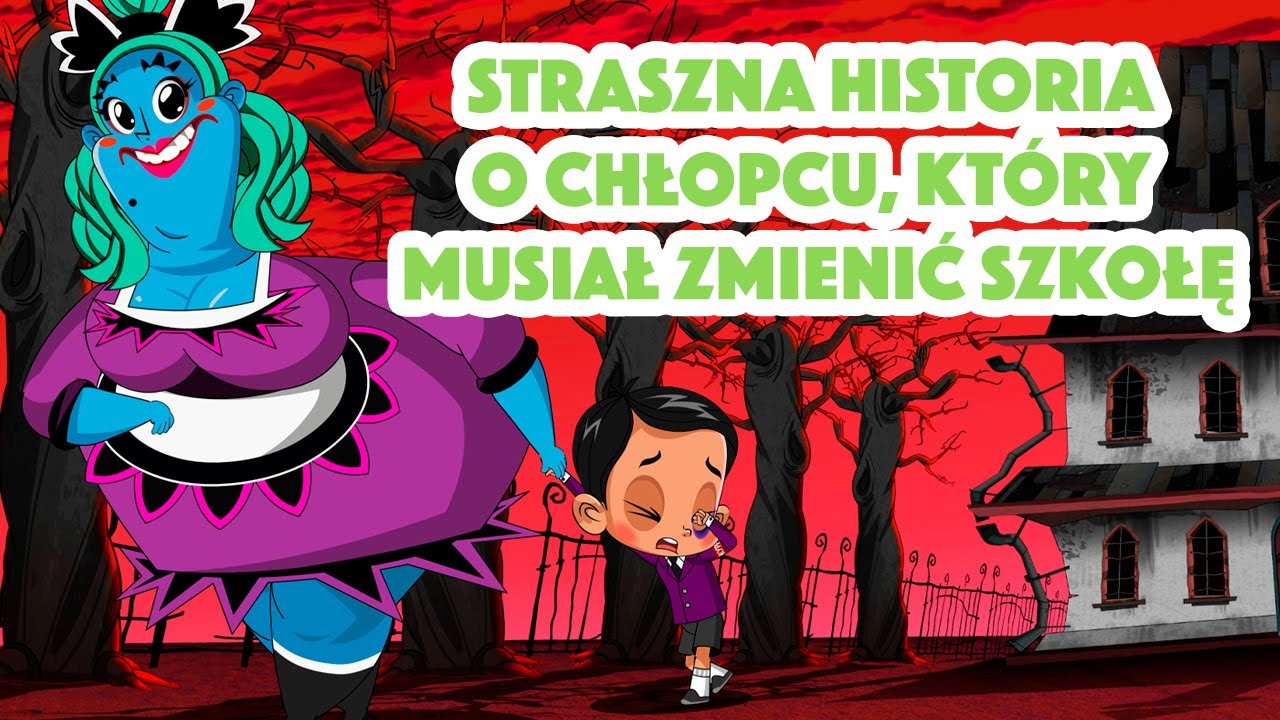 Straszne historie Maszy 👻 Straszna historia o chłopcu, który musiał zmienić szkołę 🏫 Odcinek 15