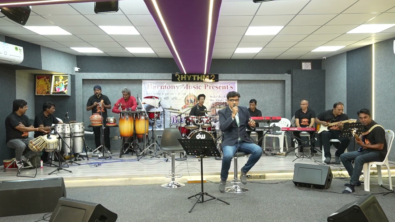 Aise Na Mujhe Tum Dekho | Kishore Kumar | Harmony Music | R. D. Burman | Live Orchestra