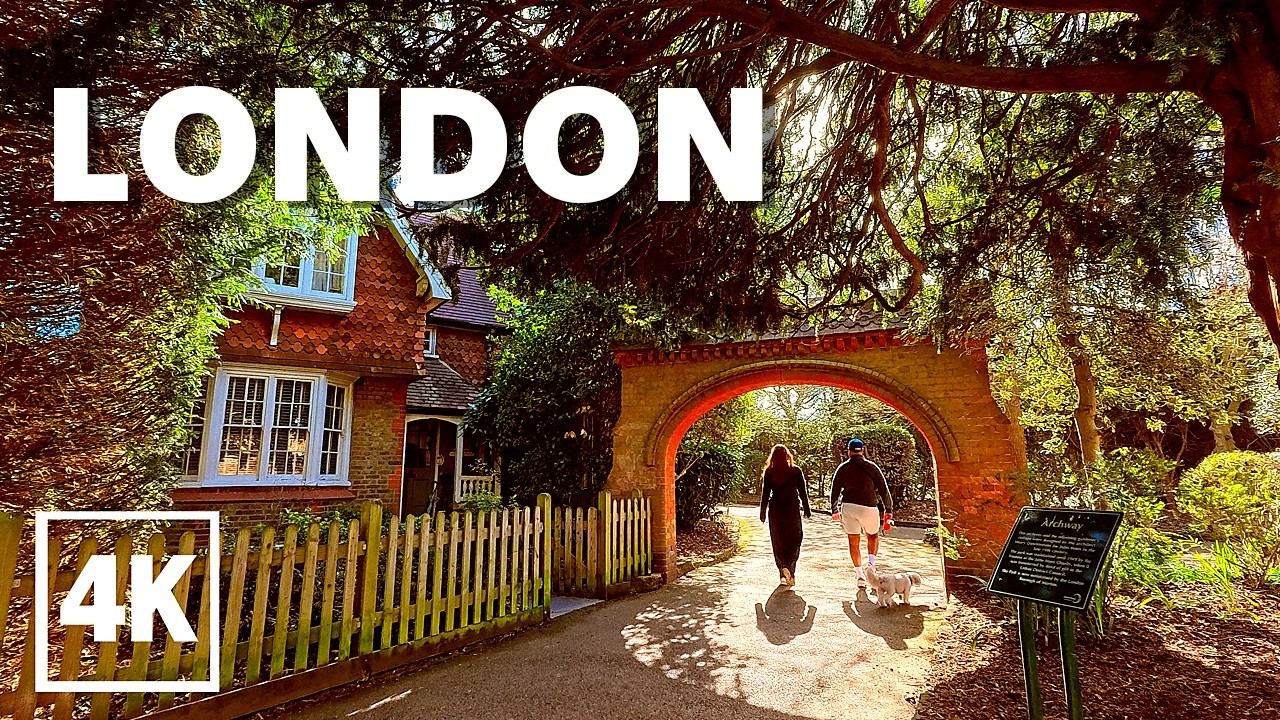 London Afternoon Walk | Hidden gems South West Suburbia 4K