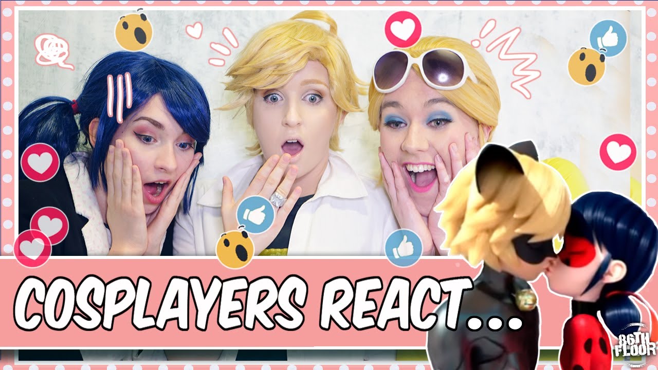 Cosplayers React to Miraculous Ladybug - Oblivio 😱😍