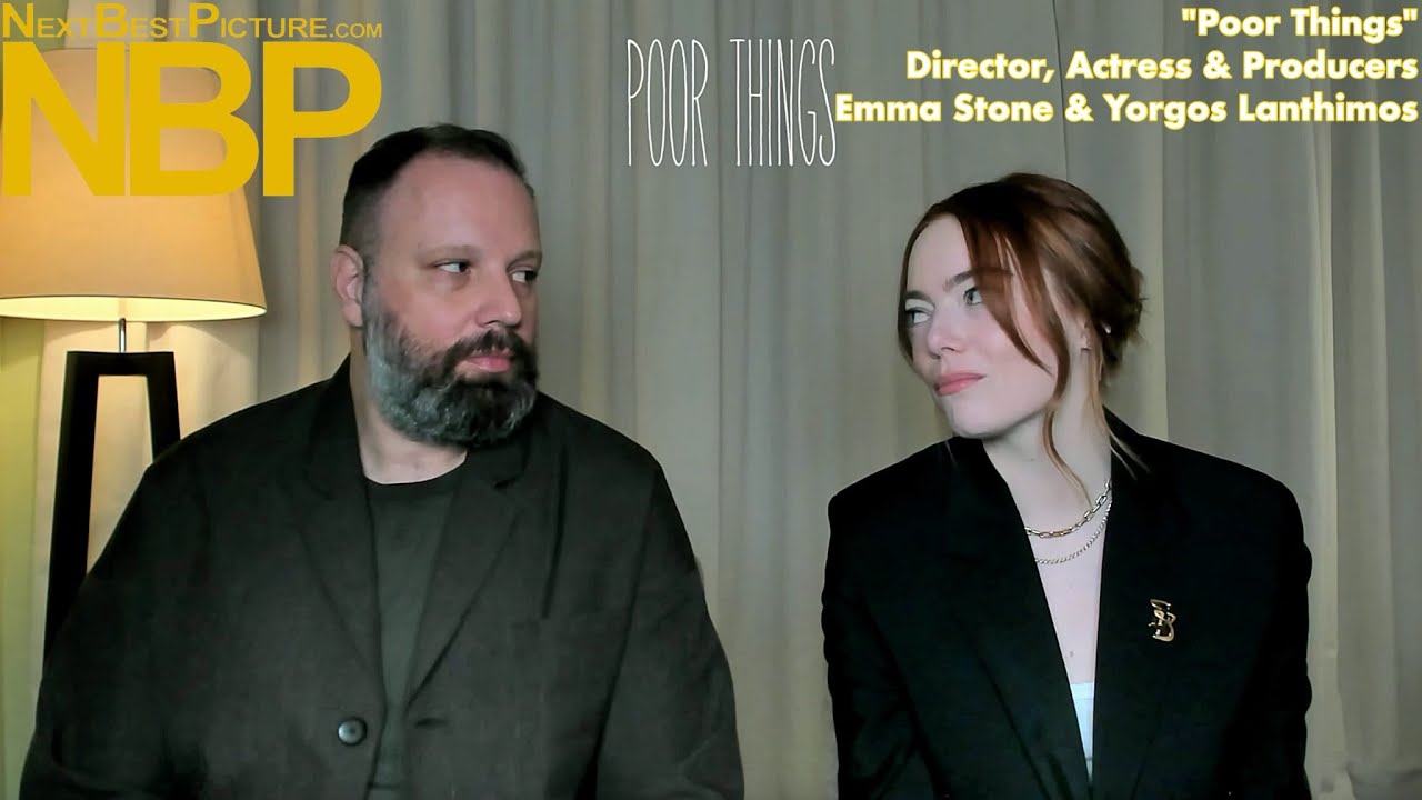 Interview With Actress/Producer Emma Stone & Director/Producer Yorgos Lanthimos For "Poor Things"