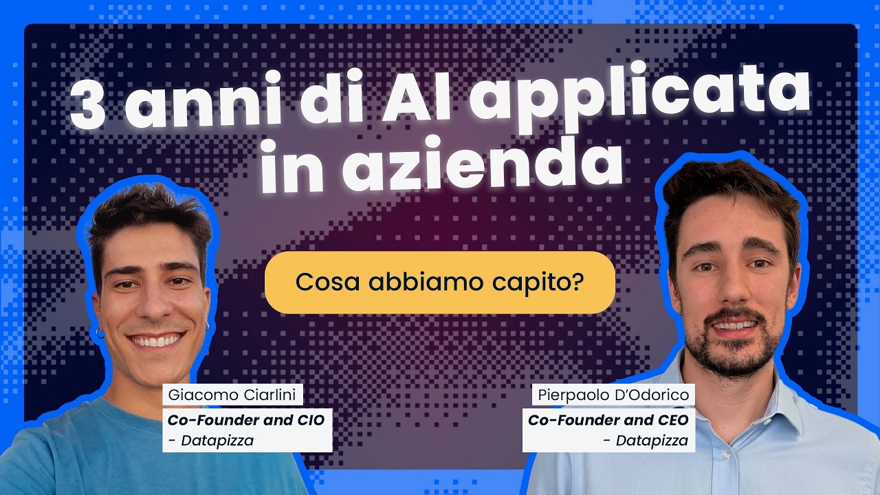 3 anni di AI applicata in azienda: cosa abbiamo capito?