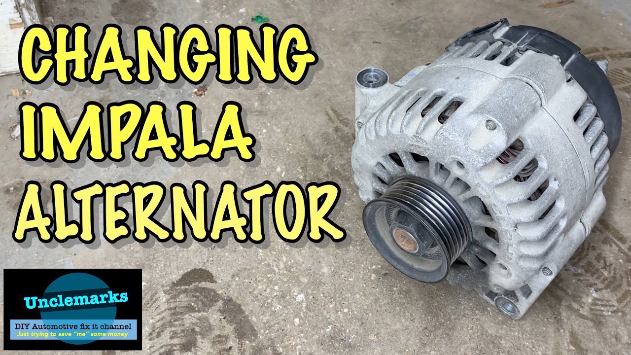 How to replace alternator on Chev 3400 (EP 230R) Impala change