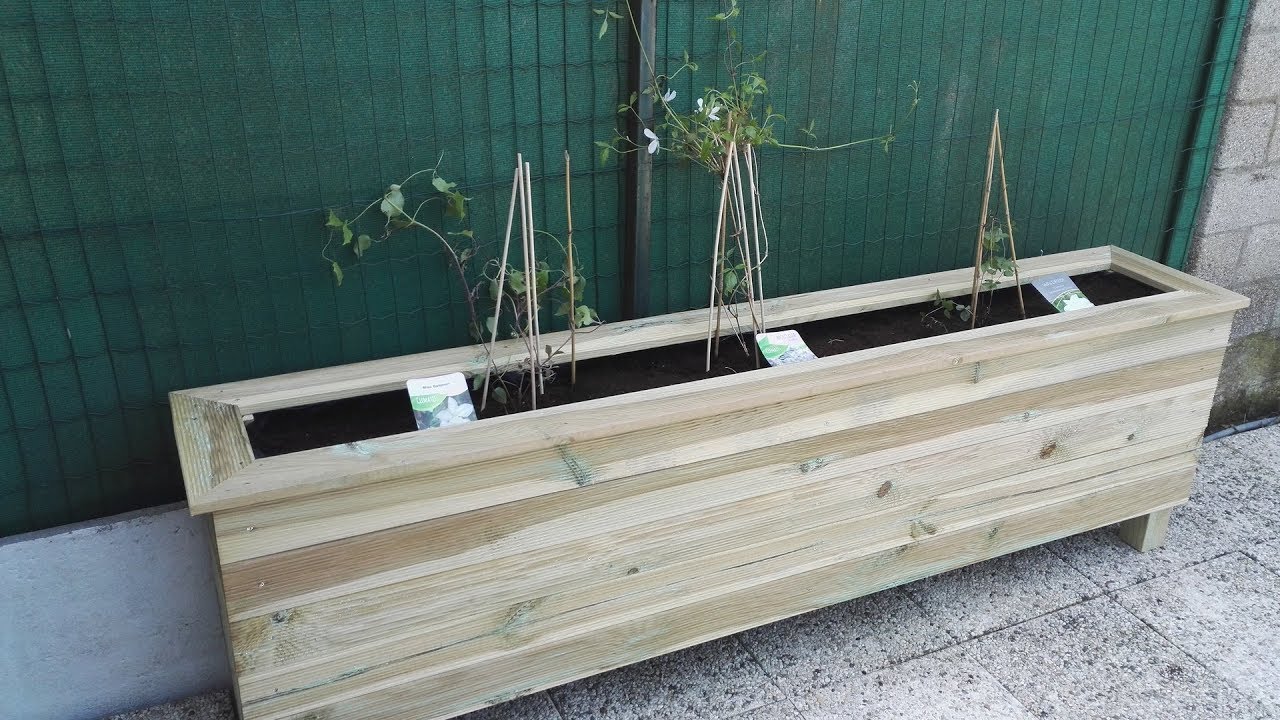 [Mini Tuto] Fabriquer un bac &agrave; fleurs en lames de terrasse