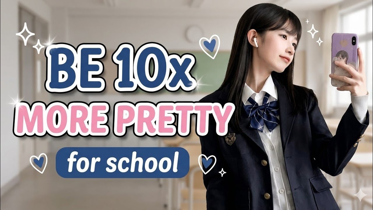 How to Look 10x More Prettier School ✨