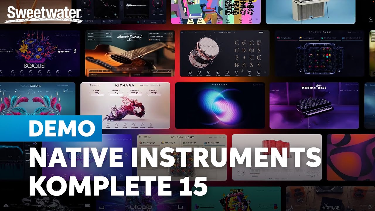 Native Instruments Komplete 15 Demo & Review: Cutting-edge Sound Evolved