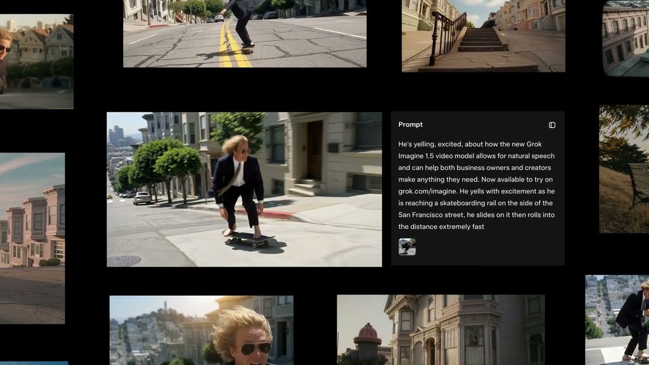 Introducing Grok Imagine 1.5 Video