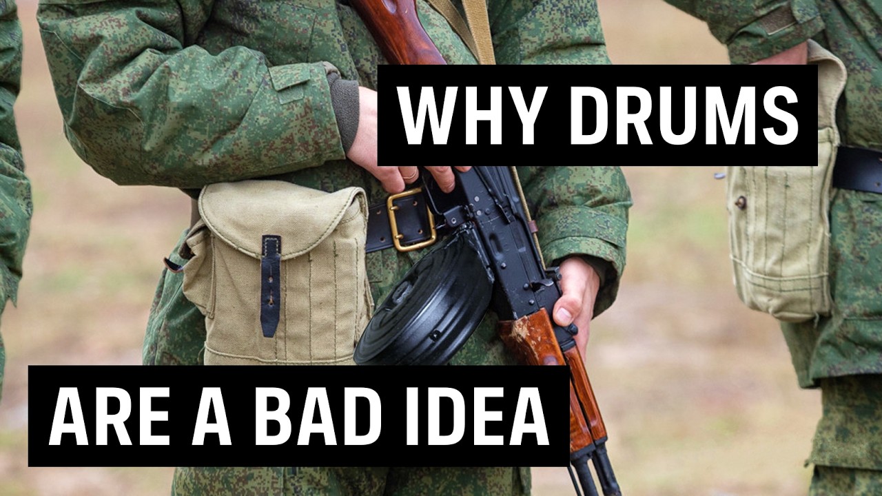 Where did All the Drums for AK Go From the Russian Army