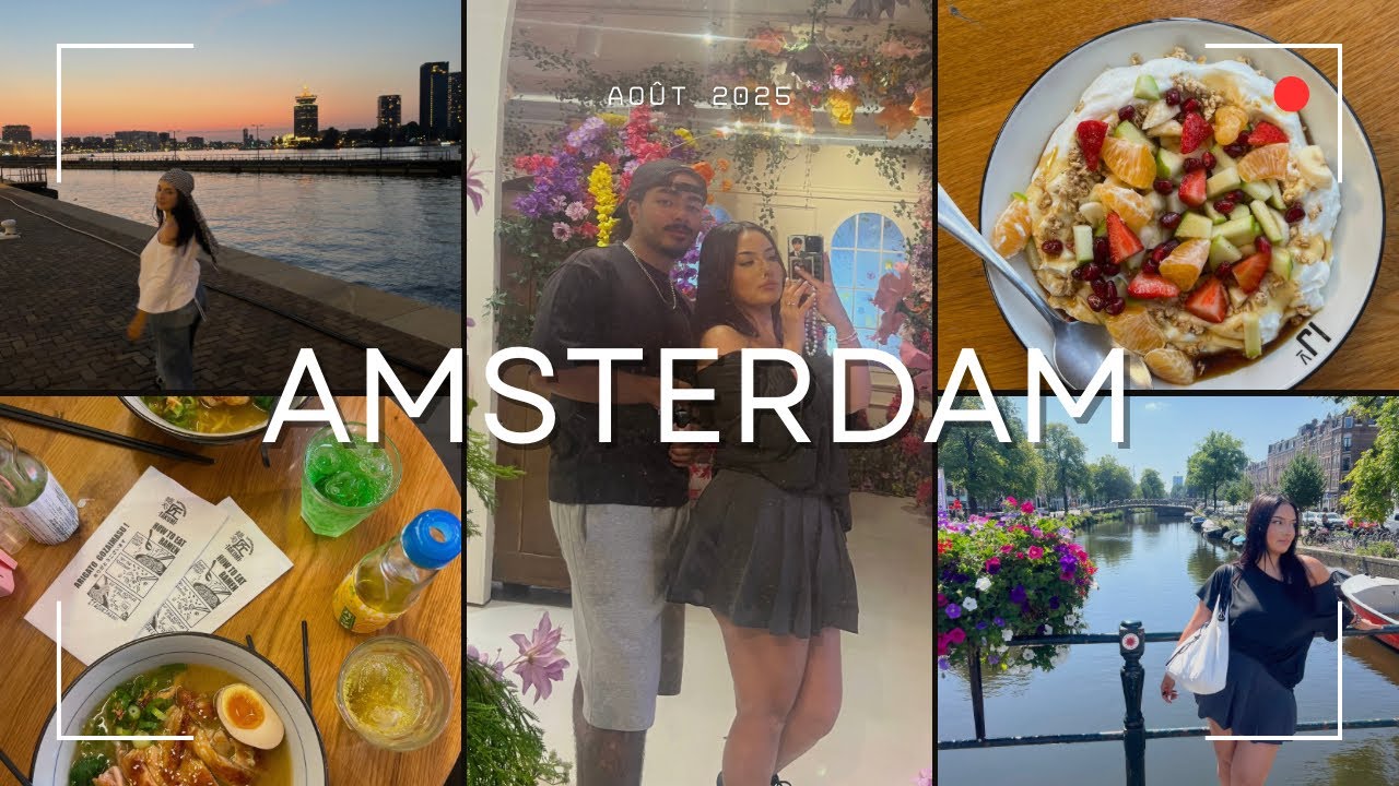 on découvre Amsterdam :) 