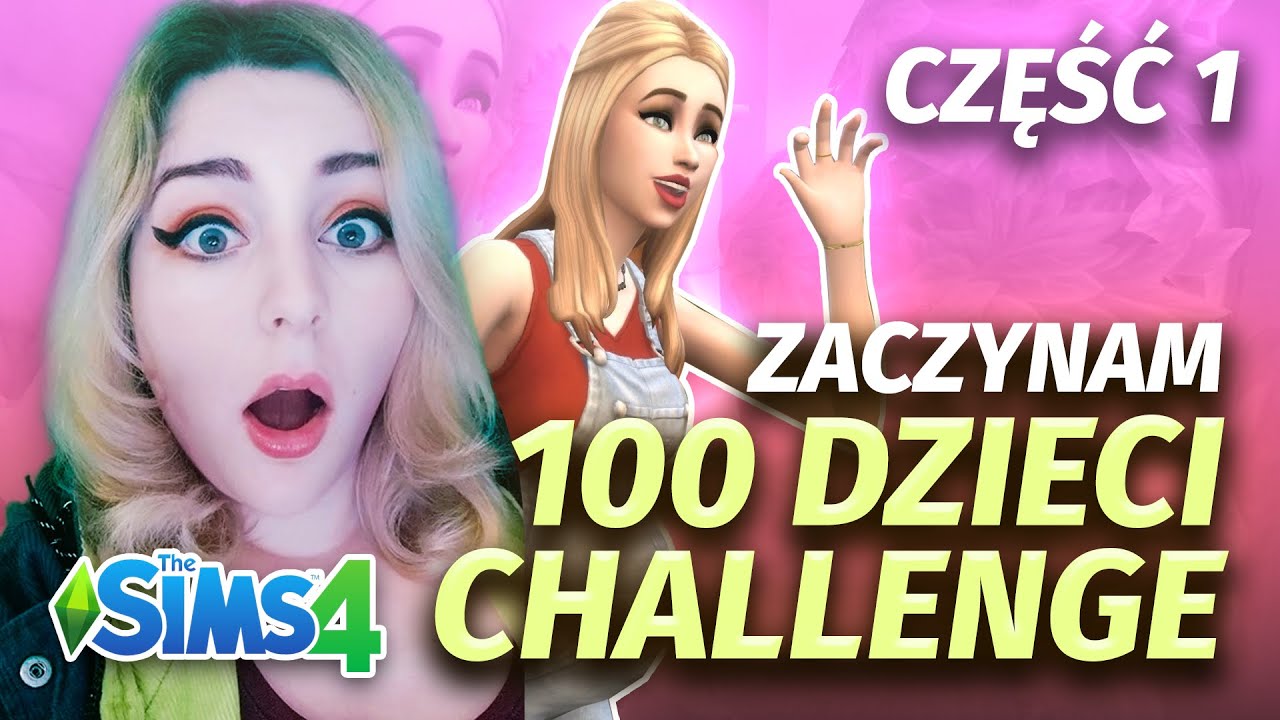 Zaczynam 100 dzieci challenge w The Sims 4! Nie uwierzysz co się stało! Część 1