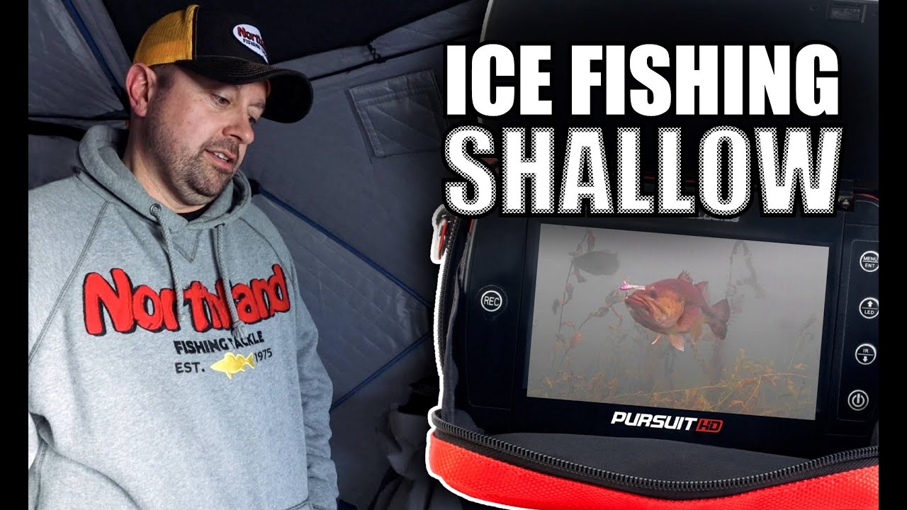 How to Catch More Fish by Ice Fishing SHALLOW (Locations & Tactics)