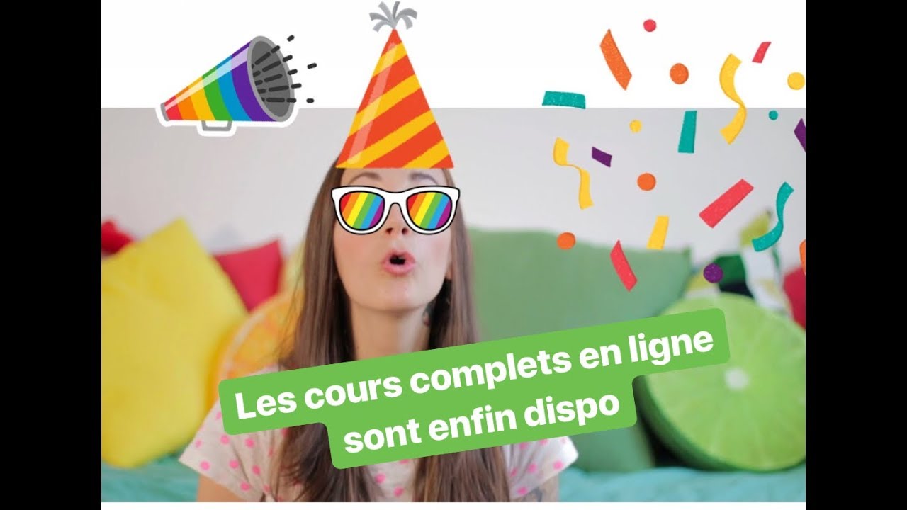 Pr&eacute;sentation de mes nouveaux cours en ligne ultra complets