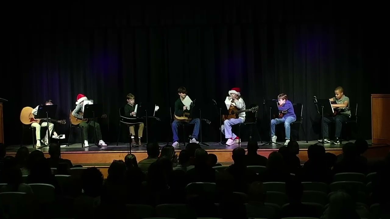 Guitar Class Winter Concert 2025