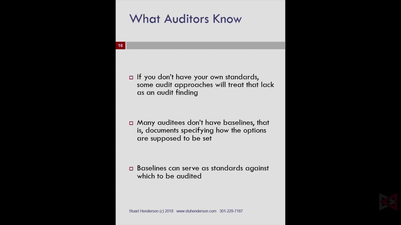Stu Henderson Explains What Auditors Know about Security Standards