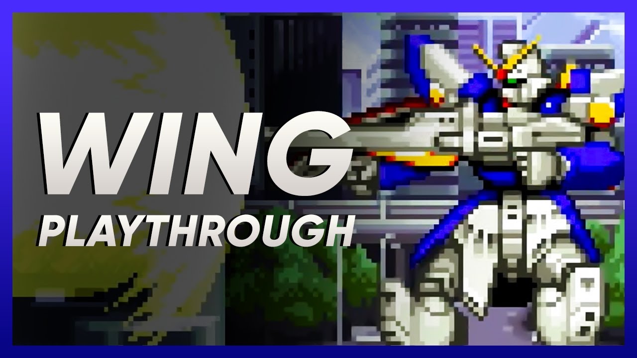 GUNDAM WING: ENDLESS DUEL (SNES) - WING Playthrough Longplay Gameplay 60fps