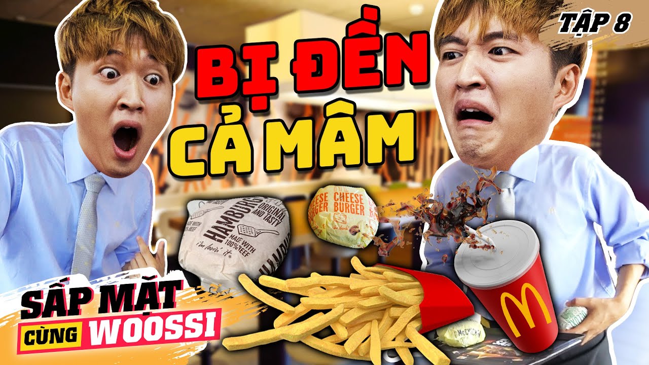Order 27 TRIỆU Gà Rán Và Burger  tại McDonald's sau 1 ngày làm việc | SẤP MẶT CÙNG WOOSSI