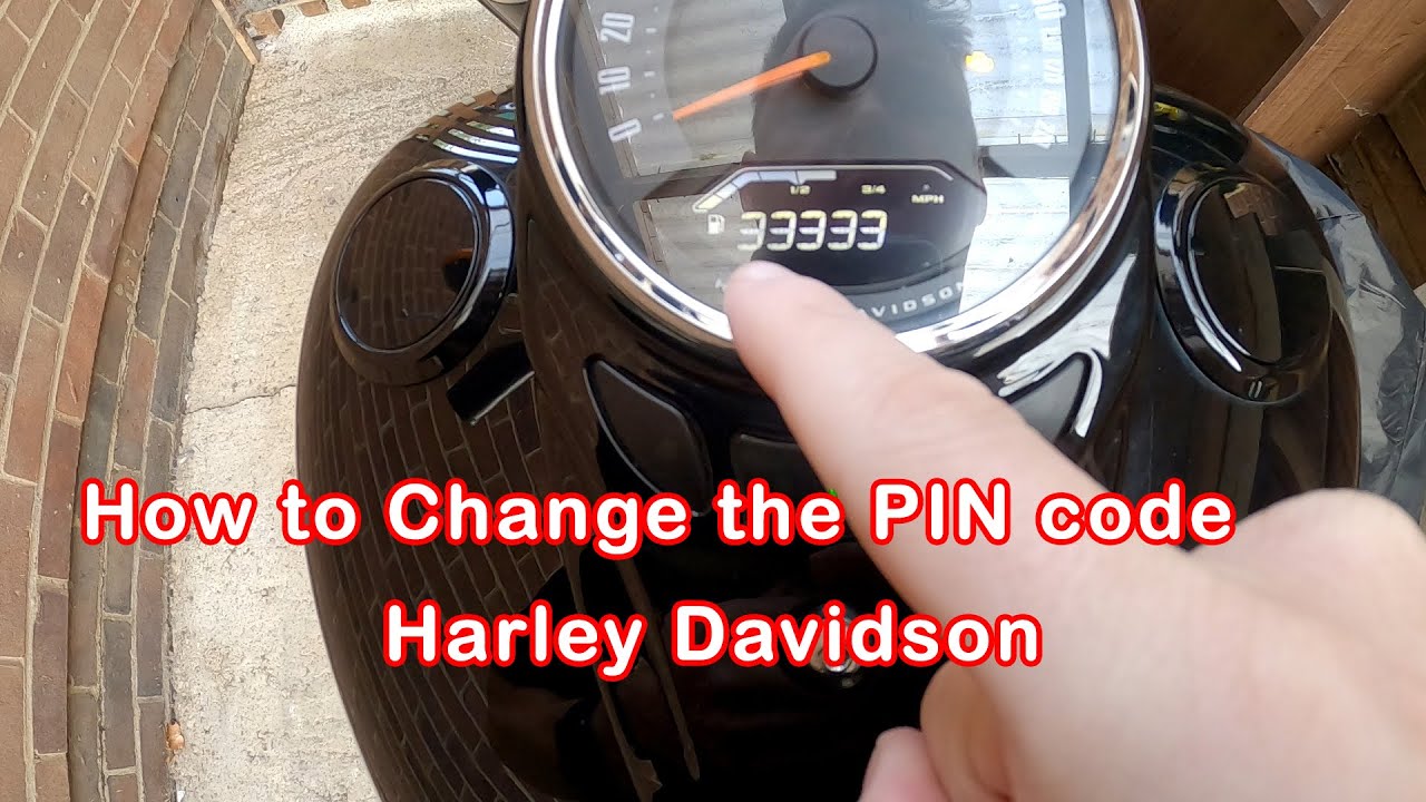How To Change the PIN - Harley Davidson