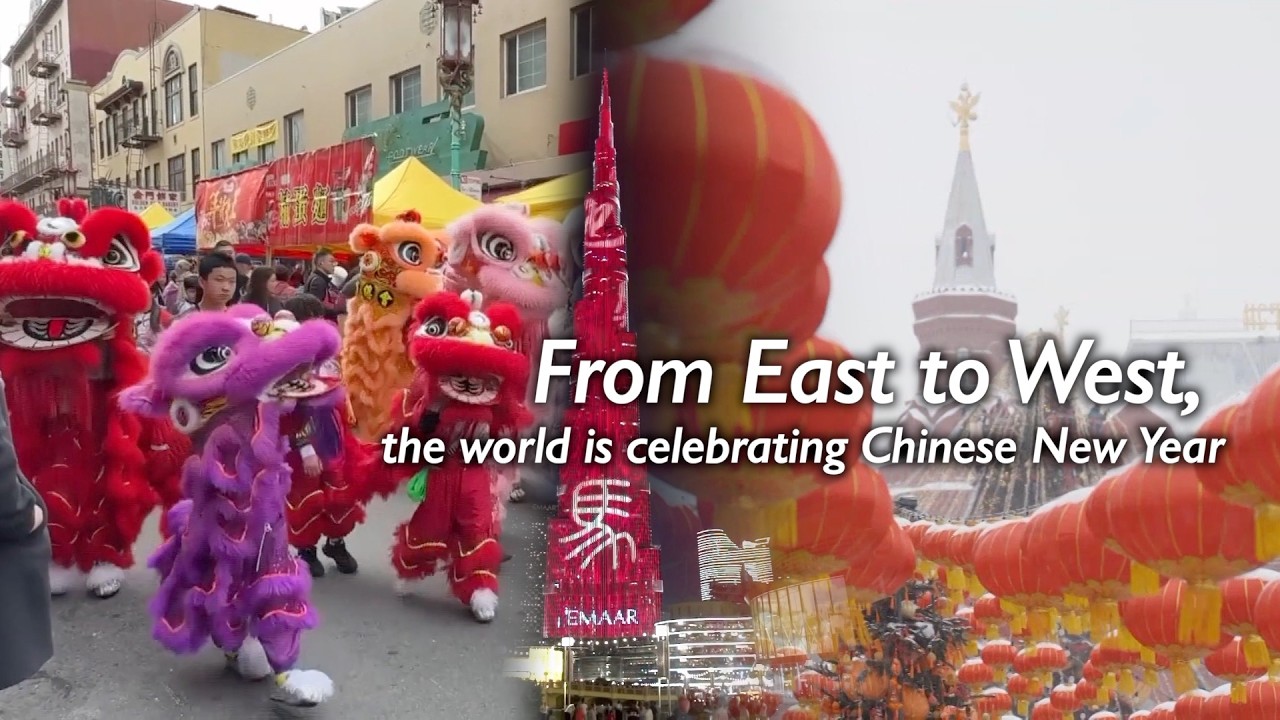 The Year of the Horse is everywhere! Watch Russia, UAE, Vietnam, Peru and US celebrating CNY