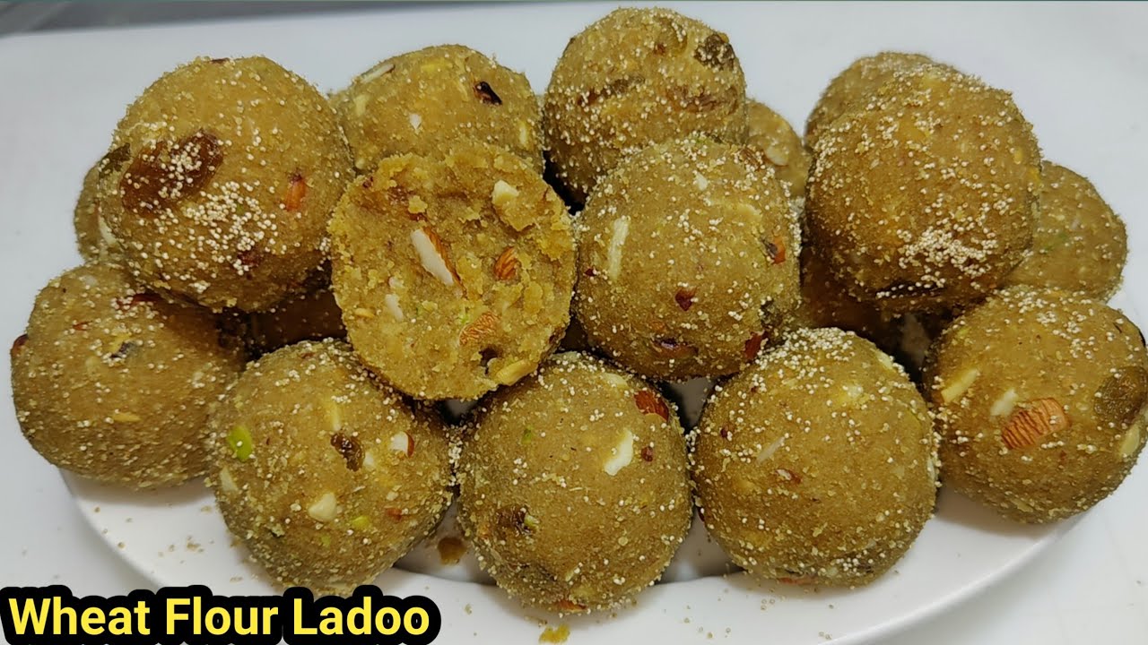 गेहूं के आटे से स्वादिष्ट चूरमा लड्डू बनाने की विधि | Churma Laddu | churma na ladoo | Chef Ashok 