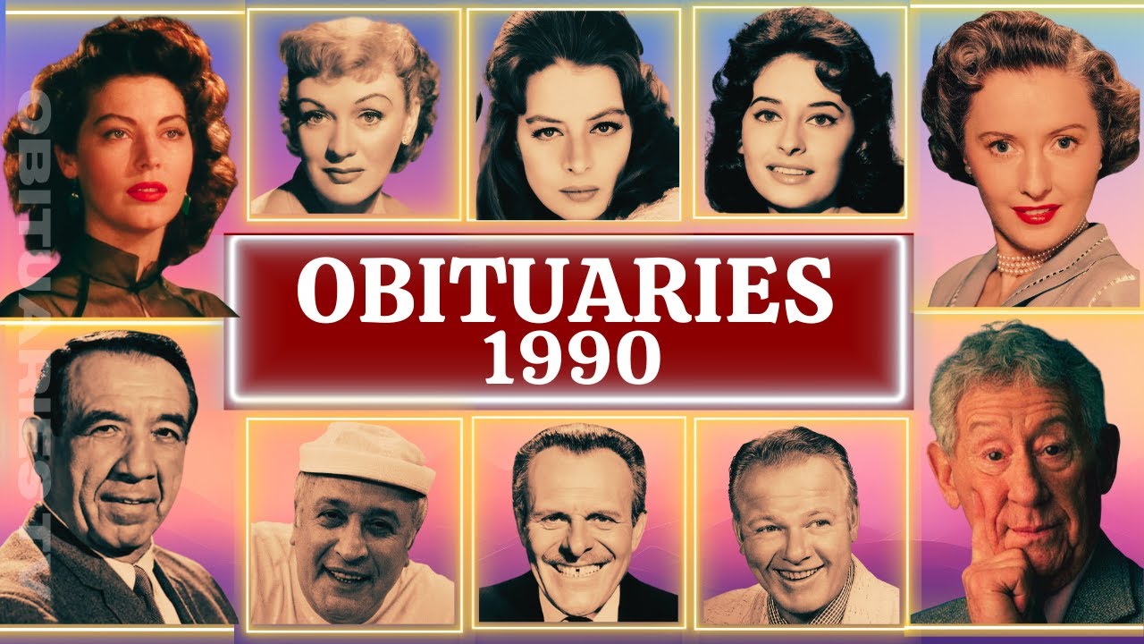 Deaths in 1990s Part 01 OBITUARIES TV