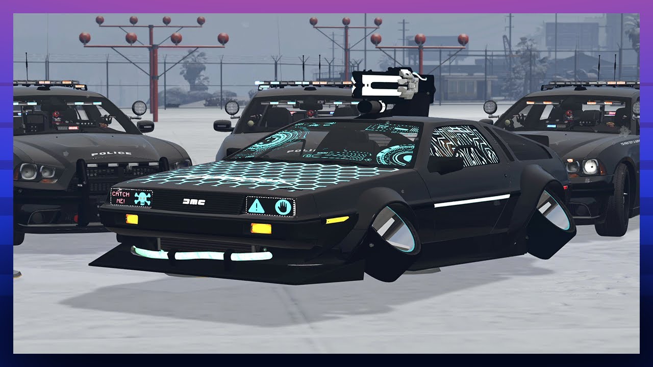GTA 5 Roleplay | RedlineRP | Delorean rocket launcher CAR! #528
