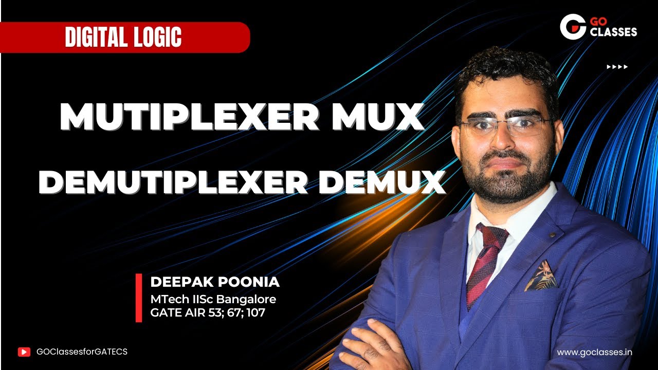 Multiplexer, Demux | Digital Logic