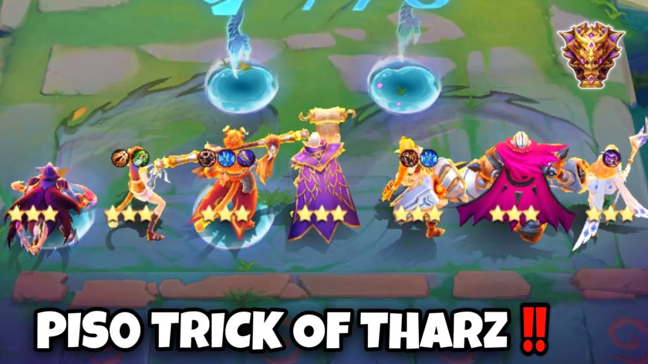 PROPER TRICK TO USE PESO STRATEGY | THARZ MAGIC CHESS GO GO‼️
