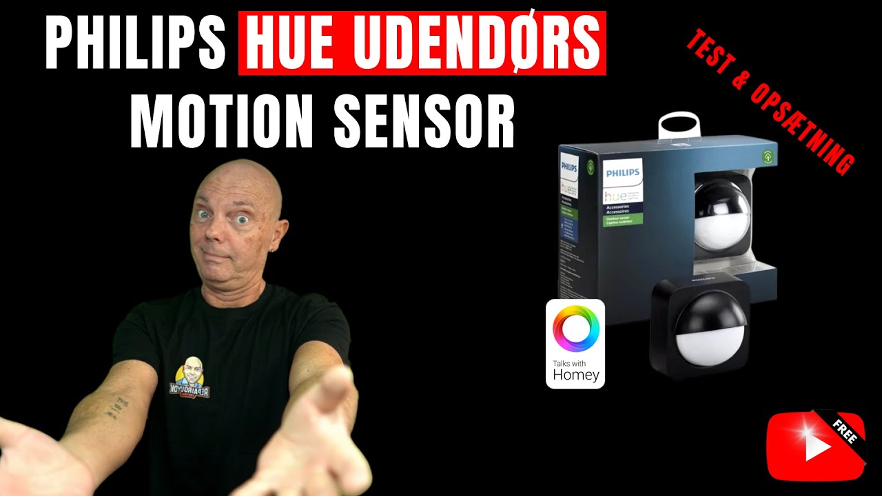 Philips Hue Udend&oslash;rs Motion Sensor - Den er fan! god........og ok pris !